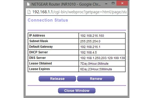 netgear router troubleshooting